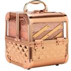 Maleta Maquiagem Joias Alumínio E Acrílico Pelegrin Pel-m1012