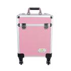 Maleta Maquiagem Joias Manicure Alumínio Abs Pelegrin Pel-m10