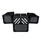 Maleta Maquiagem Joias Manicure Alumínio Abs Pelegrin Pel-m10