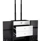 Maleta Maquiagem Profissional Alumínio Abs 4 Em 1 Pelegrin Pe