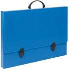 Maleta Novaonda Com Alca A-3 Azul C/fecho 3,5cm