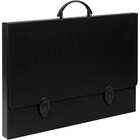 Maleta Novaonda Com Alca A-3 Preta C/fecho 3,5cm