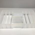 Maleta Organizadora Fumê-rosa Muitas Divisórias Crippa 1531