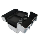 Maleta Organizadora Para Maquiagem com Alumínio 6 Bandejas -