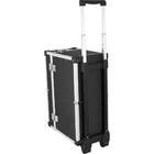 Maleta Para Ferramentas 455x205x320mm Preta Com Puxador E Ro