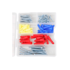 Maleta Parafusos E Buchas 100 Pcs