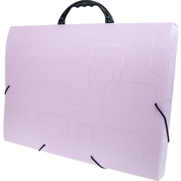 Maleta Plastica Com Alca Dellofine Oficio Rosa