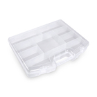 Maleta Plástico Transparente 5,5x27,5x36,5cm Usual Utilidades