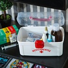 MALETA PRIMEIROS SOCORROS MEDICAMENTOS MEDIA BRANCA S/BANDEJA TERMOPLASTICO 24,00 CM 13,00 CM 14,00 CM NITRONPLAST