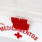 Maleta Primeiros Socorros Plástico 10x19x16cm Nitronplast