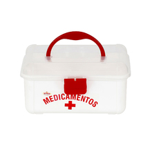 Maleta Primeiros Socorros Plástico 10x19x16cm Nitronplast