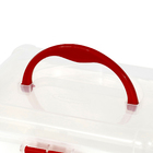 Maleta Primeiros Socorros Plástico 10x19x16cm Nitronplast