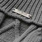 Malha Suéter Para Cachorro Roupa De Frio Grife Pet Cães Cinza