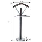 Mancebo Cabideiro Metal Madeira Gravatas Roupas Fabio Castanho