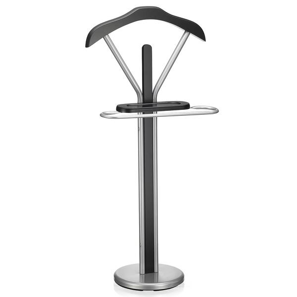 Mancebo Cabideiro Metal Madeira Gravatas Roupas Fabio Preto