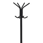 Mancebo Cabideiro Metal Para Roupas 8 Ganchos Arist Preto