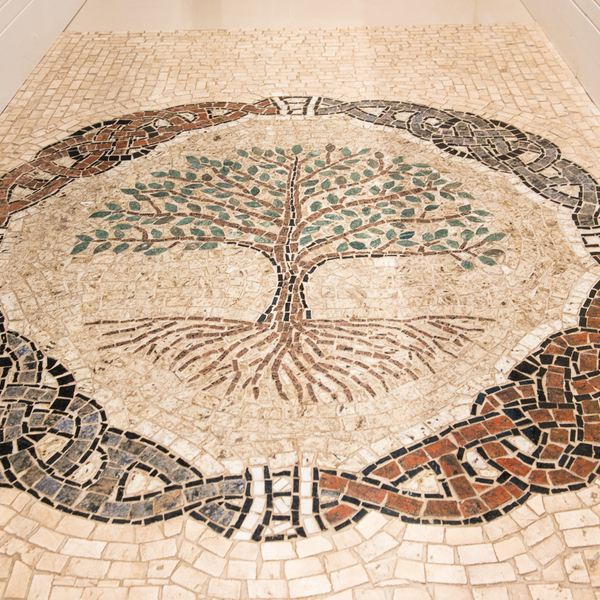 Mandala Árvore Da Vida E Do Conhecimento Celta - 90 Cm