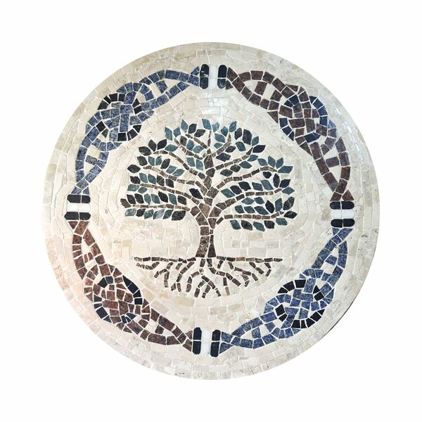 Mandala De Parede Árvore Da Vida Celta - 90cm