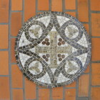 Mandala De Parede Cruz Bizantina 70cm