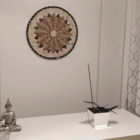 Mandala De Parede Estrela Do Engenho - 90cm