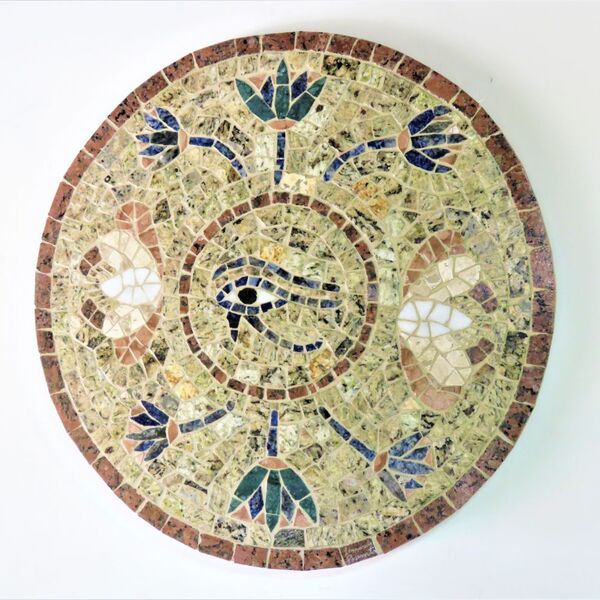 Mandala De Parede Olho De Isis Horus E Osires - 100cm