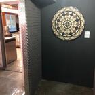 Mandala De Parede Semente De Girassol Ii - 80cm