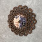 Mandala Decorativa Ambiente Sala Quarto 30x30 38177 Marrom