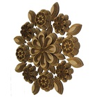 Mandala Decorativa Ambiente Sala Quarto 3d 65x65 38113 Marrom