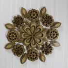 Mandala Decorativa Ambiente Sala Quarto 3d 65x65 38113 Marrom