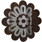 Mandala Decorativa Ambiente Sala Quarto 45x45 38112 Marrom
