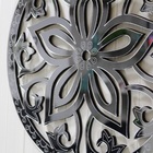 Mandala Decorativa Ambiente Sala Quarto 45x45 38118 Prata