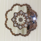 Mandala Decorativa Ambiente Sala Quarto 45x45 38119 Marrom