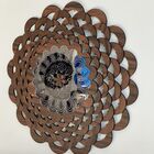 Mandala Decorativa Ambiente Sala Quarto 45x45cm 38149 Marrom