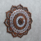 Mandala Decorativa Ambiente Sala Quarto 65x65 38108 Marrom