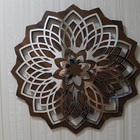 Mandala Decorativa Ambiente Sala Quarto 65x65 38114 Marrom