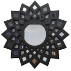Mandala Decorativa Ambiente Sala Quarto 65x65 38123 Preto