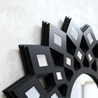 Mandala Decorativa Ambiente Sala Quarto 65x65 38123 Preto