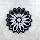 Mandala Decorativa Ambiente Sala Quarto 65x65 38124 Preto