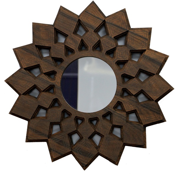 Mandala Decorativa Ambiente Sala Quarto 65x65 38125 Marrom