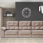 Mandala Decorativa Ambiente Sala Quarto 65x65 Kit 3 Pçs Marrom