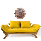 Mandala Decorativa Ambiente Sala Quarto 95x95 38108 Marrom