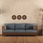 Mandala Decorativa Ambiente Sala Quarto Kit 3 Pçs 38162 Marrom