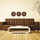 Mandala Decorativa Ambiente Sala Quarto Kit 3 Pçs 38162 Marrom