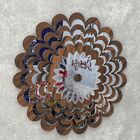 Mandala Decorativa Ambiente Sala Quarto Kit 3 Pçs 38164 Marrom