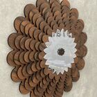 Mandala Decorativa Ambiente Sala Quarto Kit 3 Pçs 38173 Marrom