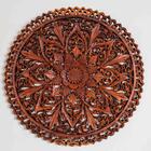 Mandala Em Madeira De Bali 60cm