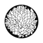 Mandala Folhagem - Preto - 80 Cm