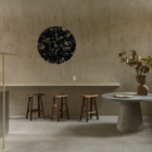 Mandala Folhas - Marrom - 80 Cm