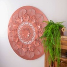 Mandala Gaia - Terracota - 80 Cm