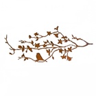 Mandala Gingko - Preto - 80 Cm